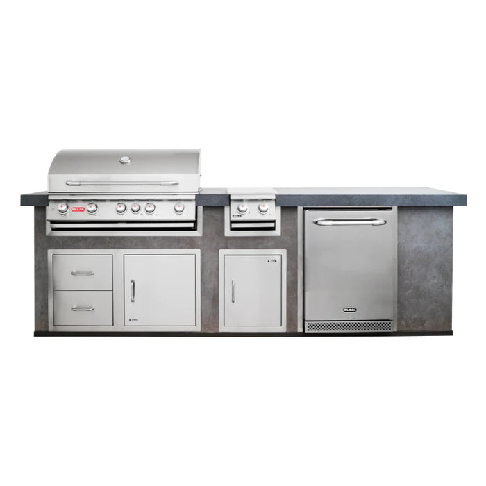 Bull Outdoor Barbeque Kitchen 3M Island - 31013