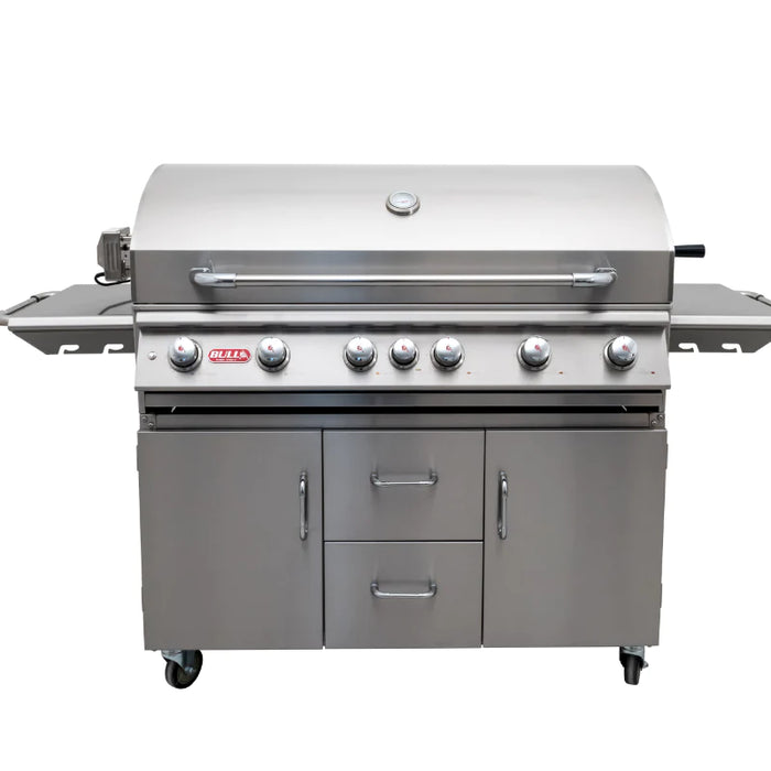 Bull Diablo 6 Burner Gas Barbecue with Cart - 62600CE / 62601CE