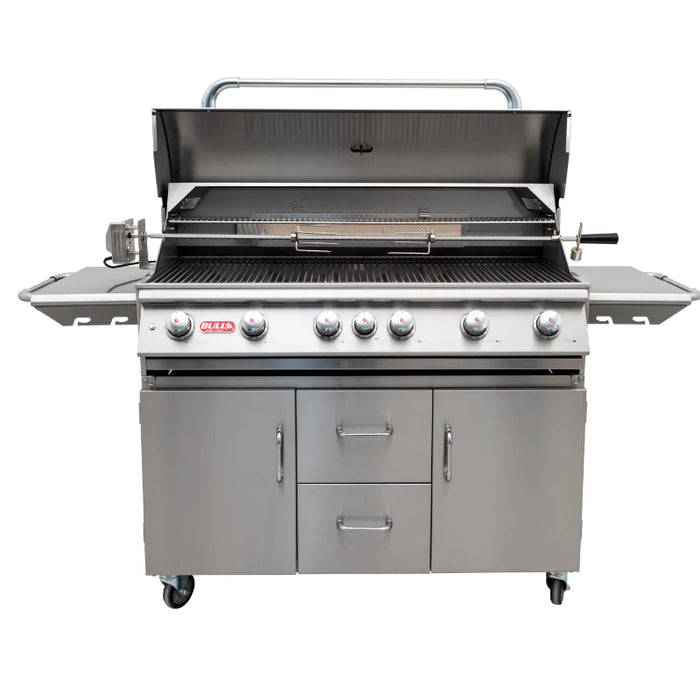Bull Diablo 6 Burner Gas Barbecue with Cart - 62600CE / 62601CE