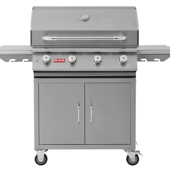 Bull Lonestar 4 Burner Gas Barbecue with Cart - 87001CE / 87002CE