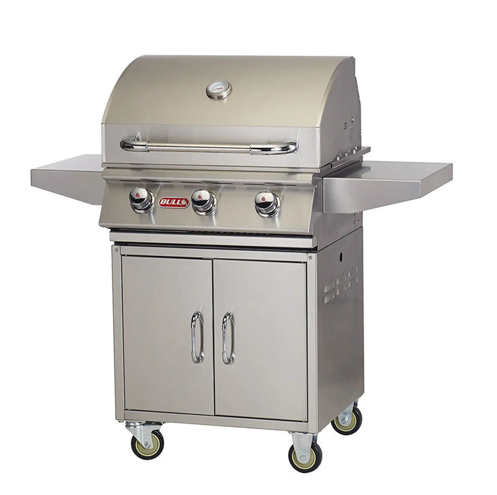 Bull Steer 3 Burner Gas Barbecue with Cart - 69101CE / 69102CE