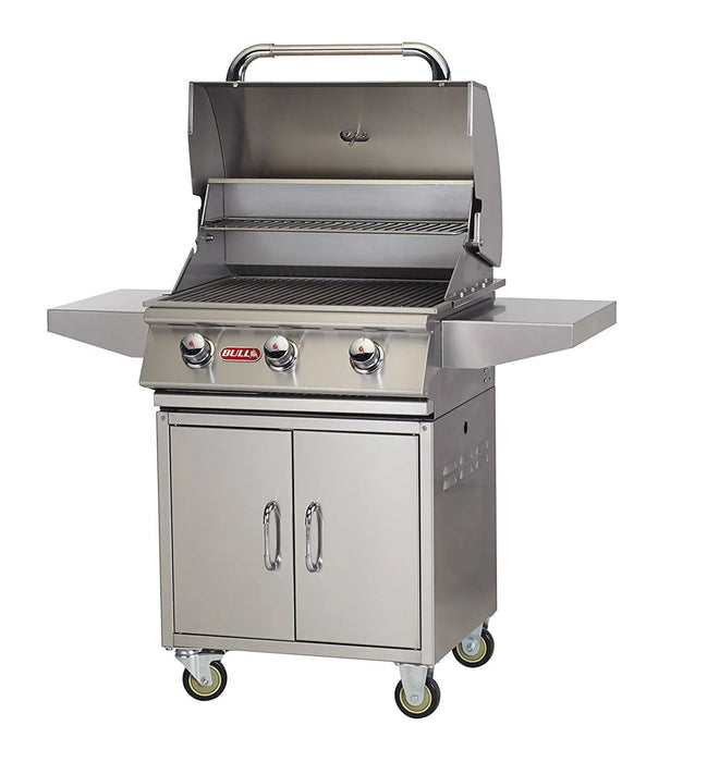 Bull Steer 3 Burner Gas Barbecue with Cart - 69101CE / 69102CE